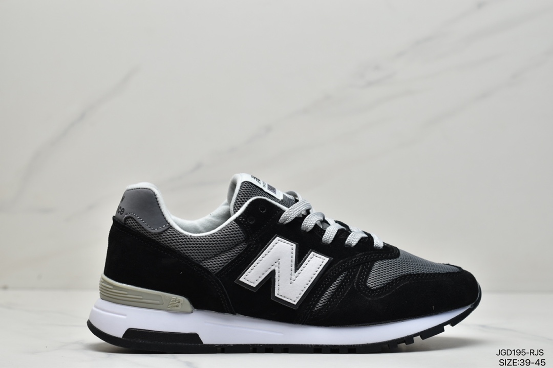 New Balance ML565 series retro daddy style casual sports mountain trail running shoes ML565CBK