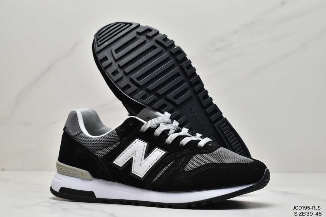 New Balance ML565 series retro daddy style casual sports mountain trail running shoes ML565CBK