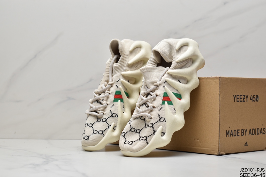 Coconut Kanye West x Adidas Yeezy 450 Gucci Octopus Socks H68038