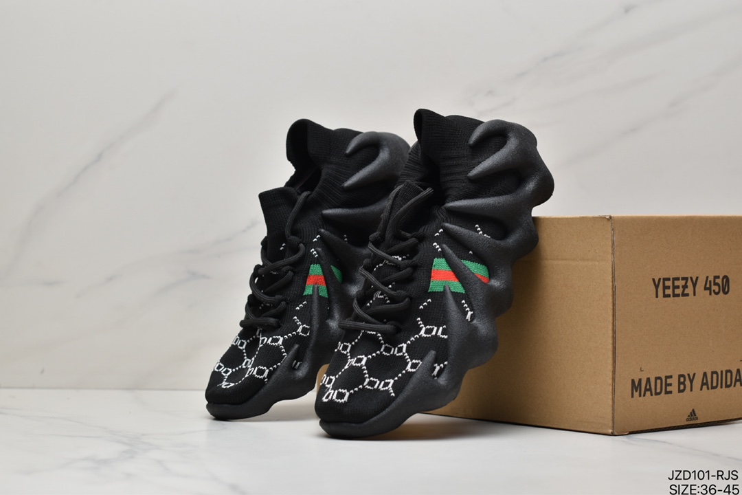 Coconut Kanye West x Adidas Yeezy 450 Gucci Octopus Socks H68038