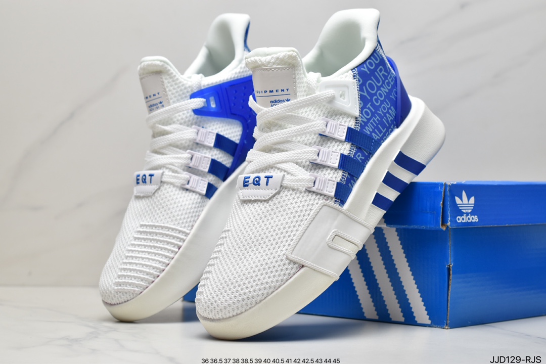 EQT ## Clover supporter series knitted lightweight retro jogging shoes