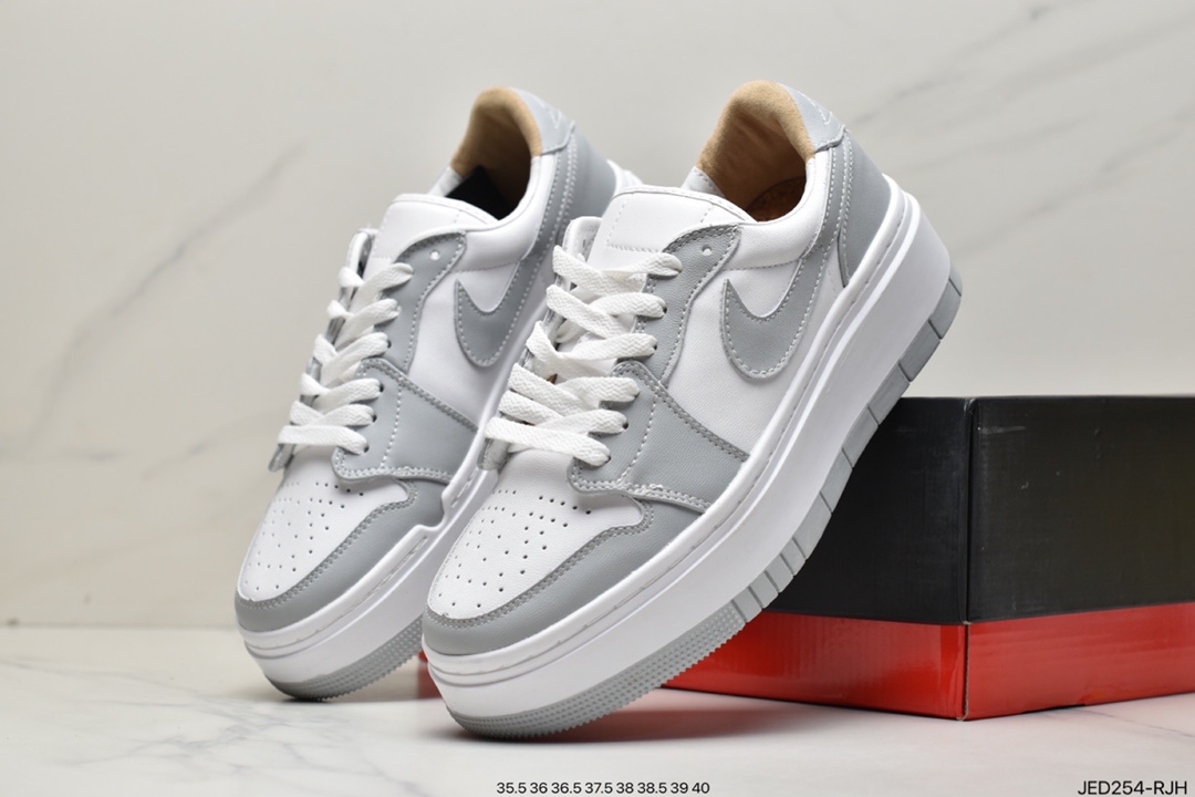 Air Jordan AJ1 LV8D Elevated thick bottom increased white silver DX6069-101-Top High Quatity Cheap Sneakers Fashion Clothing Clothes Bags handbags Shoes of all Brand wholesale With The best Quality And Beautiful Price from China Factory Chinese suppliers wholesaler seller Air Jordan AJ1 LV8D Elevated thick bottom increased white silver DX6069-101