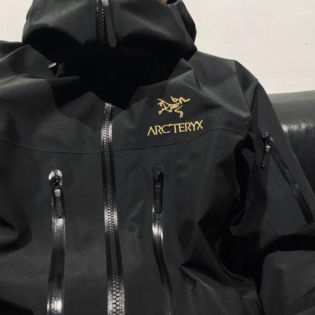 280 加厚加绒版本（高版本） arc teryx alpha sv 黑色jacket-mens始祖鸟