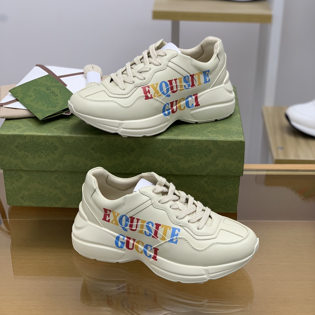 Gucci古驰   新款G家复古老爹鞋休闲运动鞋