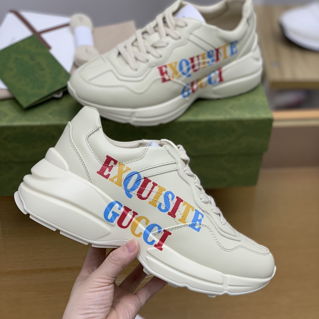 Gucci古驰   新款G家复古老爹鞋休闲运动鞋