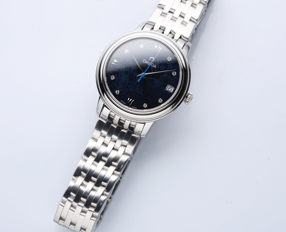OMEGA De Ville Series Women's Watch - Precision Swiss Quartz Movement
