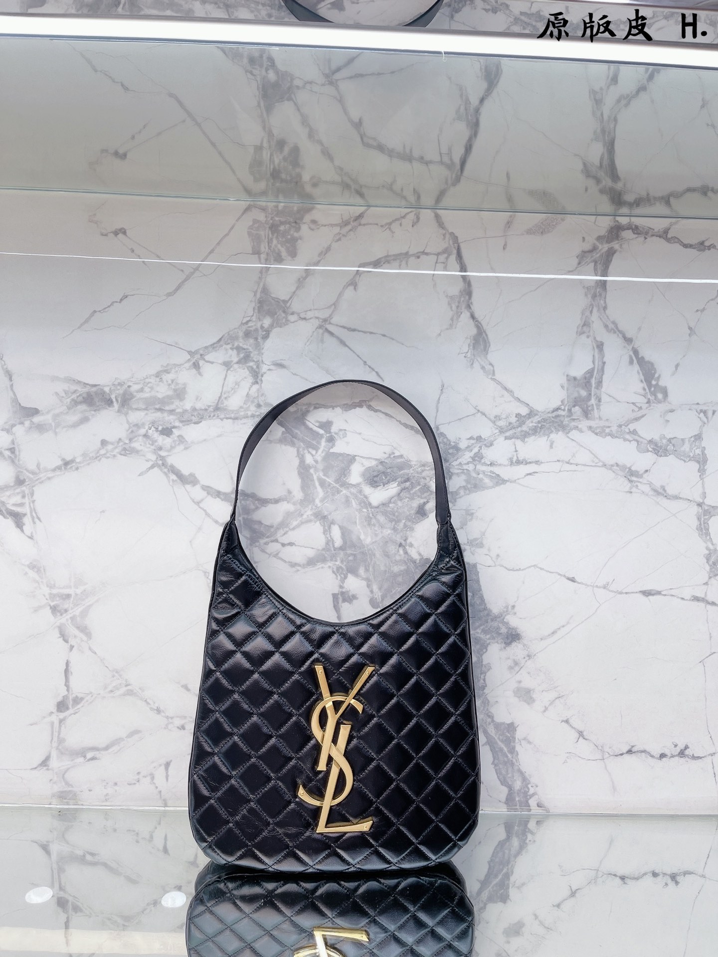 385 原版皮  Saint Laurent 圣罗兰 YSL  Gaby绗缝纹路购物袋 大tote感觉太温柔了简直 随意搭配都出彩 Saint Laurent 圣罗兰  32 28cm