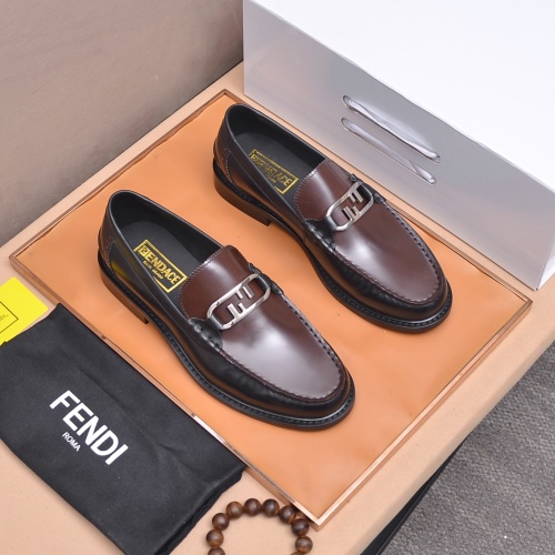 Fendi Men's Italian Leather Formal Loafers - Original Design & Comfort 14 Fendi Men's Italian Leather Formal Loafers - Original Design & Comfort