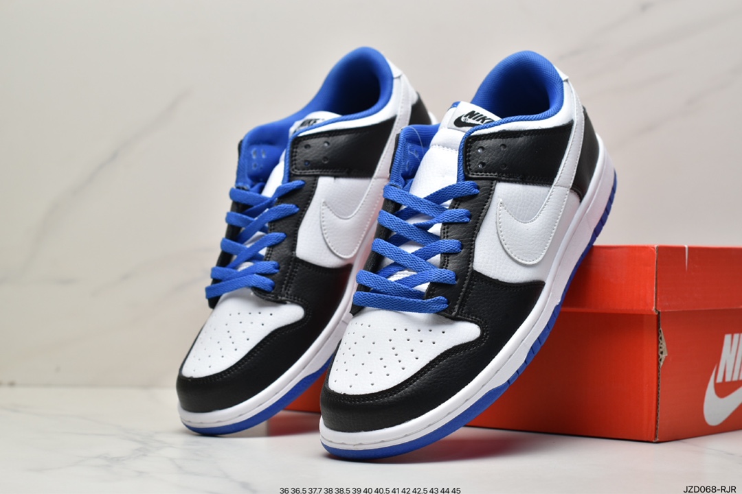 Nike SB Dunk Low trend retro casual shoes black and white blue FD9064-110-Top High Quatity Cheap Sneakers Fashion Clothing Clothes Bags handbags Shoes of all Brand wholesale With The best Quality And Beautiful Price from China Factory Chinese suppliers wholesaler seller Nike SB Dunk Low trend retro casual shoes black and white blue FD9064-110