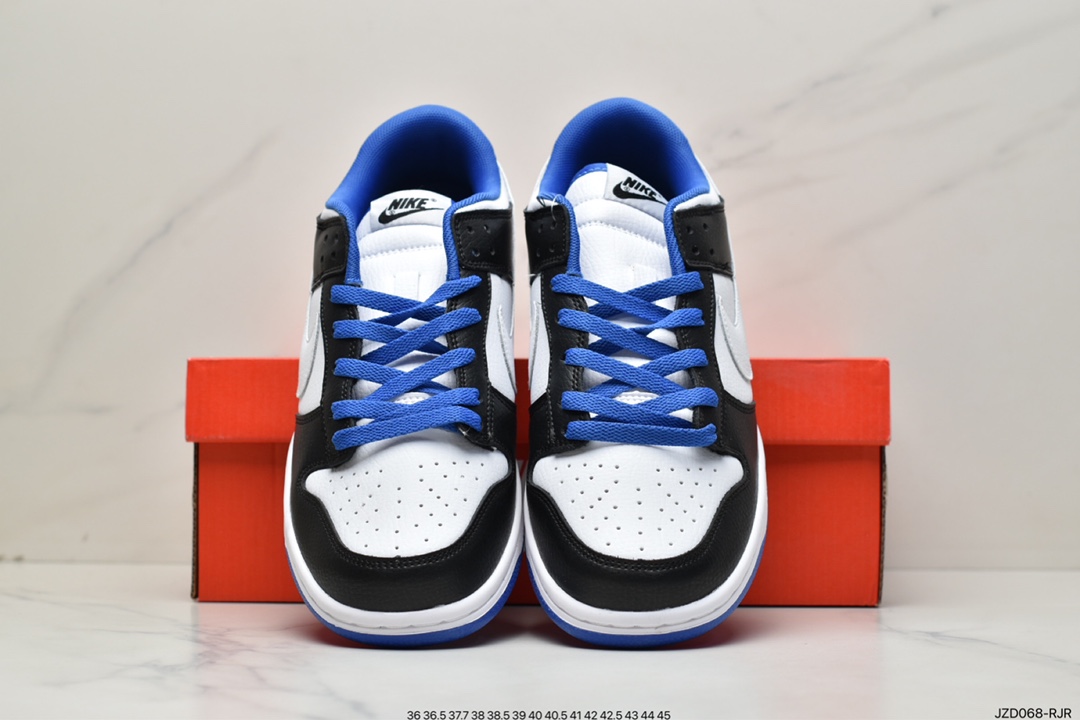 Nike SB Dunk Low trend retro casual shoes black and white blue FD9064-110-Top High Quatity Cheap Sneakers Fashion Clothing Clothes Bags handbags Shoes of all Brand wholesale With The best Quality And Beautiful Price from China Factory Chinese suppliers wholesaler seller Nike SB Dunk Low trend retro casual shoes black and white blue FD9064-110