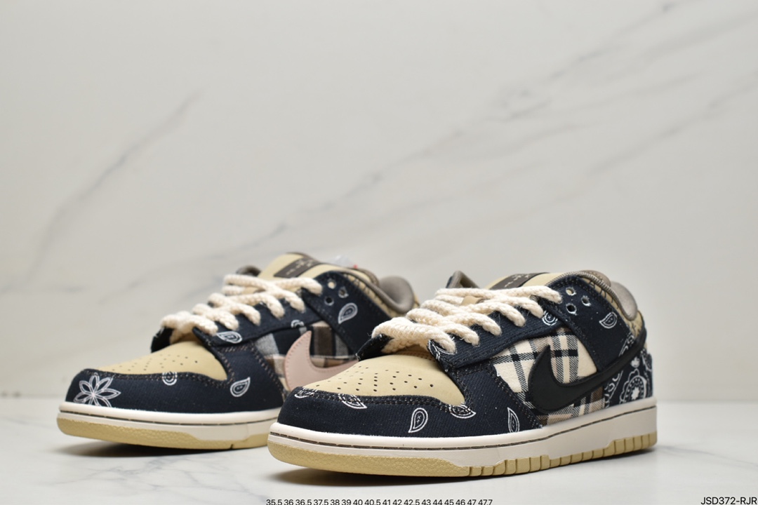 Travis Scott x Nike SB Dunk Low ”Jackboys” dunk series low to help CT5053-001