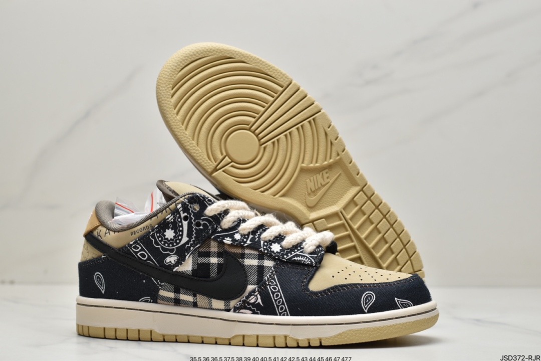 Travis Scott x Nike SB Dunk Low ”Jackboys” dunk series low to help CT5053-001