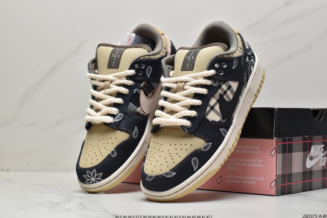 Travis Scott x Nike SB Dunk Low ”Jackboys” dunk series low to help CT5053-001