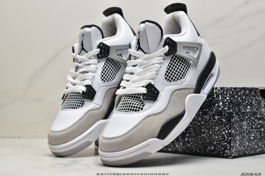 NK Air Jordan 4 Retro OG ”White/Cement” AJ4 generation middle help retro casual sports culture basketball shoes 840606-192-Top High Quatity Cheap Sneakers Fashion Clothing Clothes Bags handbags Shoes of all Brand wholesale With The best Quality And Beautiful Price from China Factory Chinese suppliers wholesaler seller NK Air Jordan 4 Retro OG ”White/Cement” AJ4 generation middle help retro casual sports culture basketball shoes 840606-192