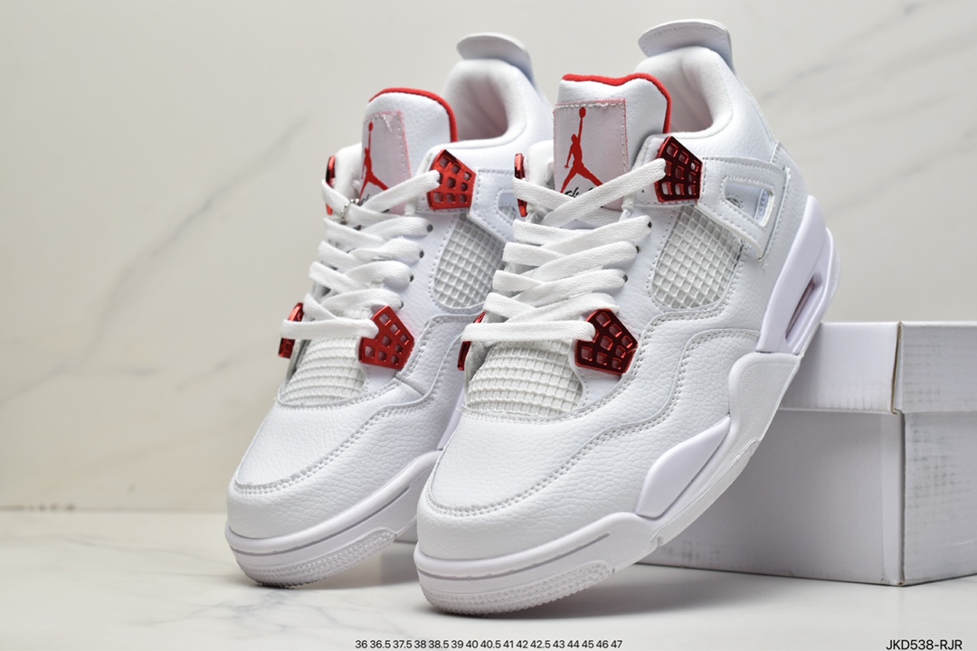 NK Air Jordan 4 Retro OG ”White/Cement” AJ4 generation middle help retro casual sports culture basketball shoes 840606-192-Top High Quatity Cheap Sneakers Fashion Clothing Clothes Bags handbags Shoes of all Brand wholesale With The best Quality And Beautiful Price from China Factory Chinese suppliers wholesaler seller NK Air Jordan 4 Retro OG ”White/Cement” AJ4 generation middle help retro casual sports culture basketball shoes 840606-192