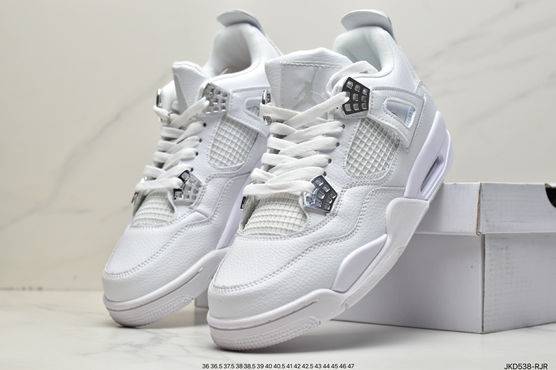 NK Air Jordan 4 Retro OG ”White/Cement” AJ4 generation middle help retro casual sports culture basketball shoes 840606-192-Top High Quatity Cheap Sneakers Fashion Clothing Clothes Bags handbags Shoes of all Brand wholesale With The best Quality And Beautiful Price from China Factory Chinese suppliers wholesaler seller NK Air Jordan 4 Retro OG ”White/Cement” AJ4 generation middle help retro casual sports culture basketball shoes 840606-192