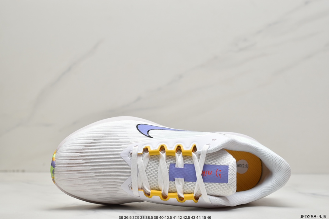 Nike Air Zoom Winflo V9 Moon Mesh Breathable Professional Running Shoes DR8802-100