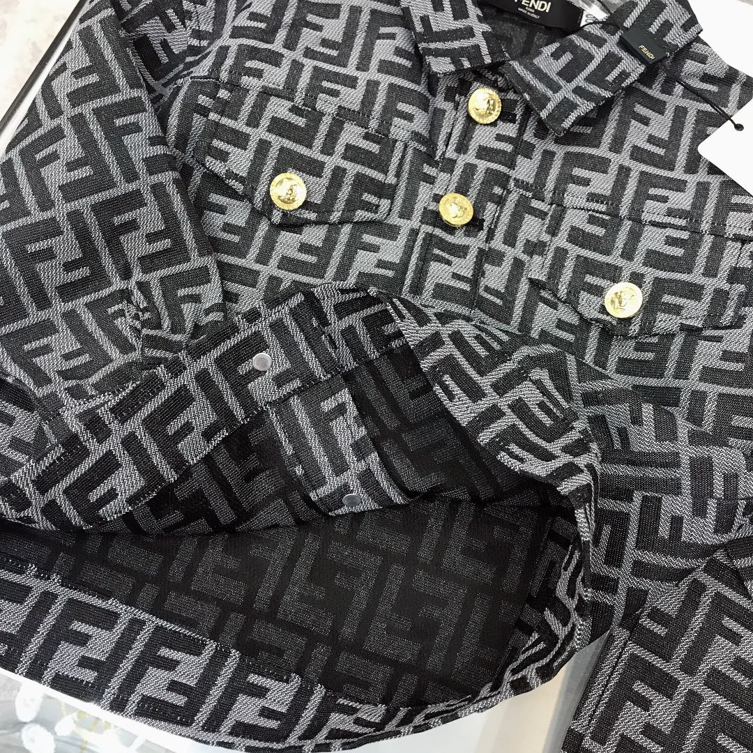 2022 SS FEND* & Versace Van Scetzer Cowboy Suit Collection in Various Sizes - 图片 8