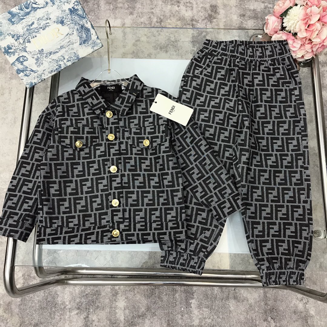 2022 SS FEND* & Versace Van Scetzer Cowboy Suit Collection in Various Sizes - 图片 1
