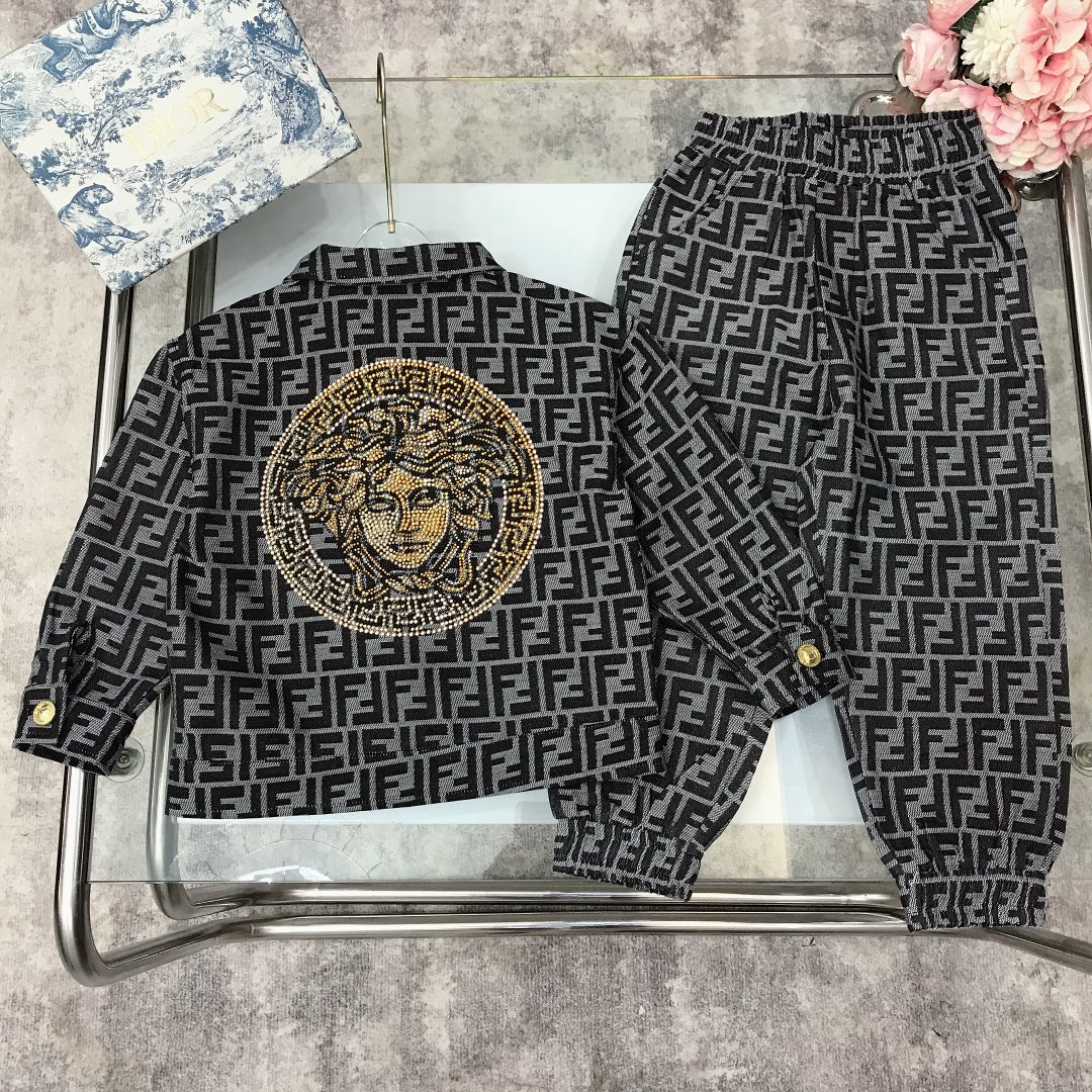 2022 SS FEND* & Versace Van Scetzer Cowboy Suit Collection in Various Sizes - 图片 2