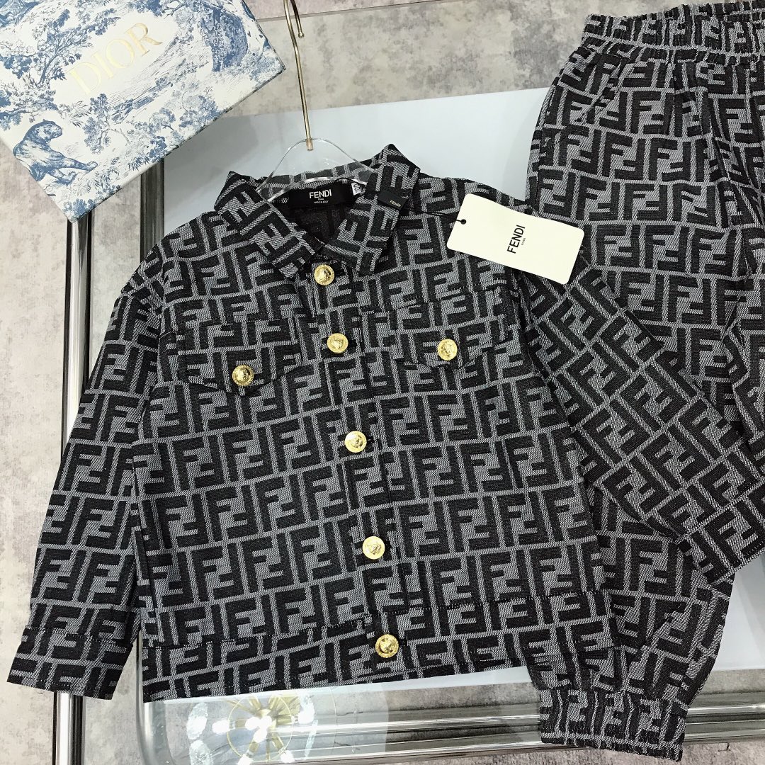 2022 SS FEND* & Versace Van Scetzer Cowboy Suit Collection in Various Sizes - 图片 5