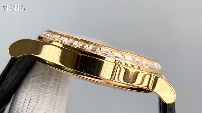 百达 翡丽Patek Philippe 复杂系列六针男表原装进口9100星期月份月相动能功能机芯机械表