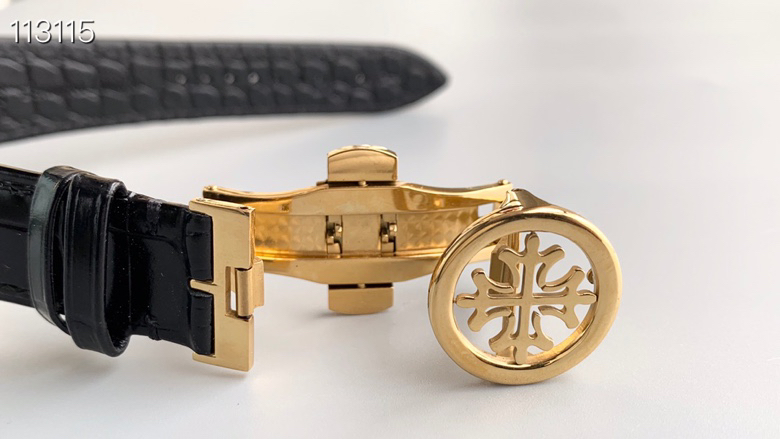 百达 翡丽Patek Philippe 复杂系列六针男表原装进口9100星期月份月相动能功能机芯机械表