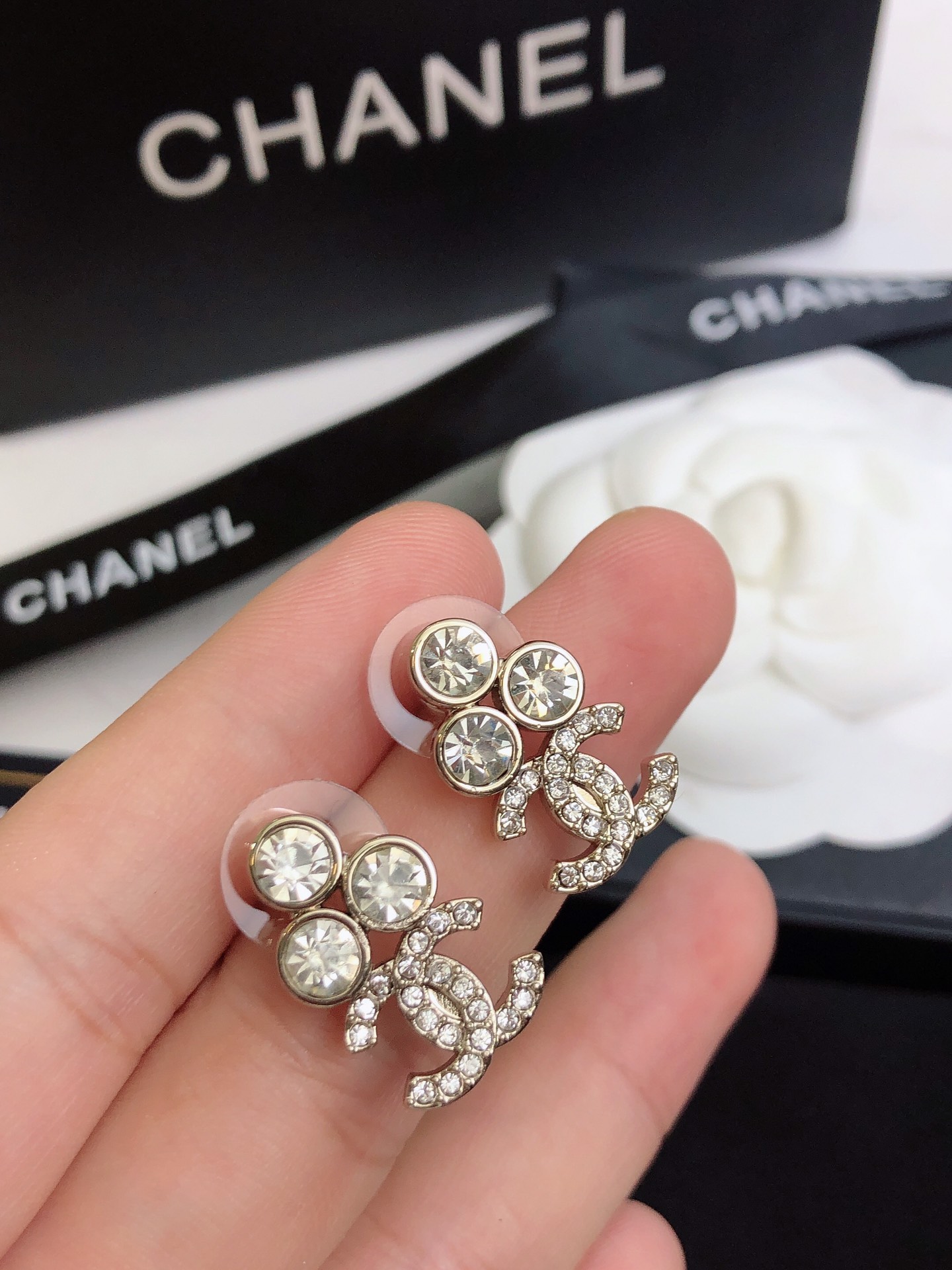 香奈儿 Chanel 高定典藏高定典雅奢华珠宝首饰项链手链戒指 #9032A1B2 9
