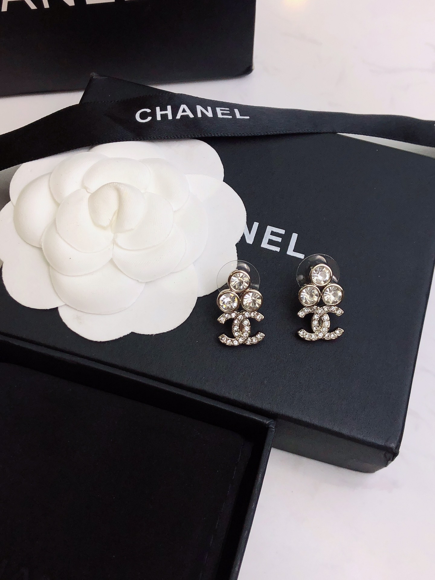 香奈儿 Chanel 高定典藏高定典雅奢华珠宝首饰项链手链戒指 #9032A1B2 2