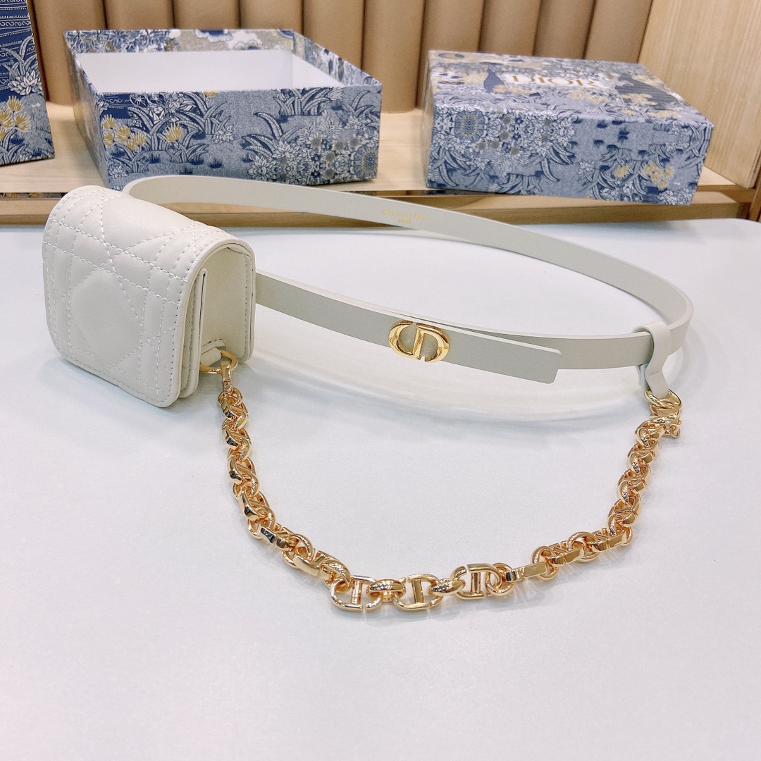 DIOR迪奥1.5Cm宽腰带以经典优
