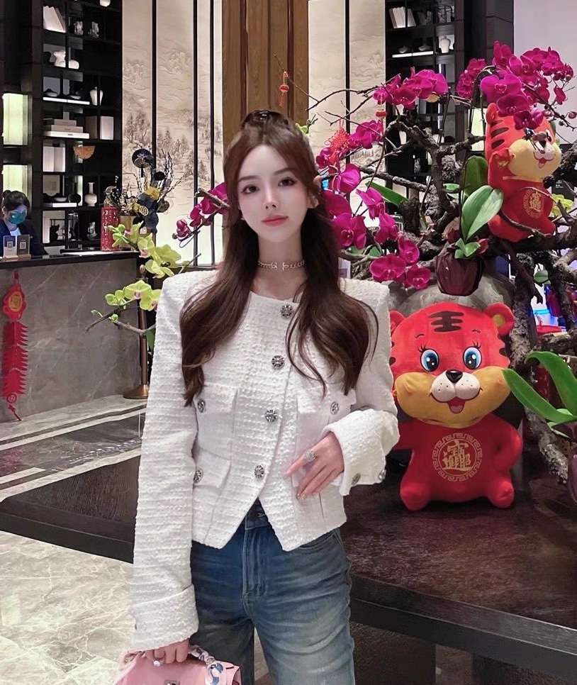 2022Chanel 22SS🖤高级手工坊系列 香奈儿粗花呢西装外套