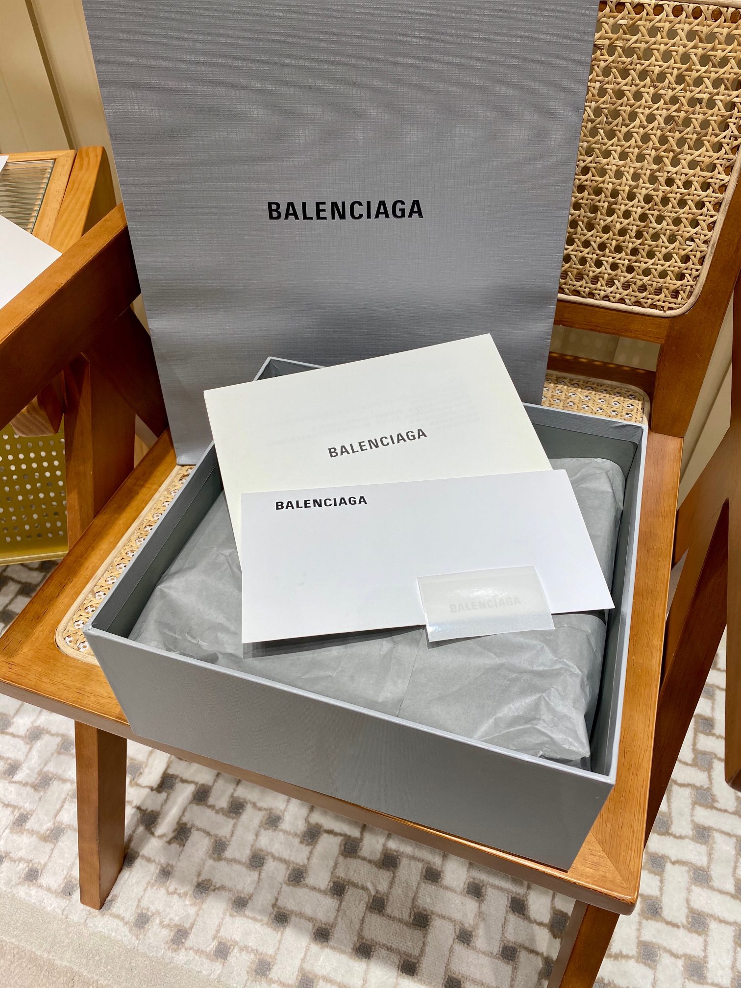 Balenciaga Crush 25CM 沙漏包 716351白色银扣