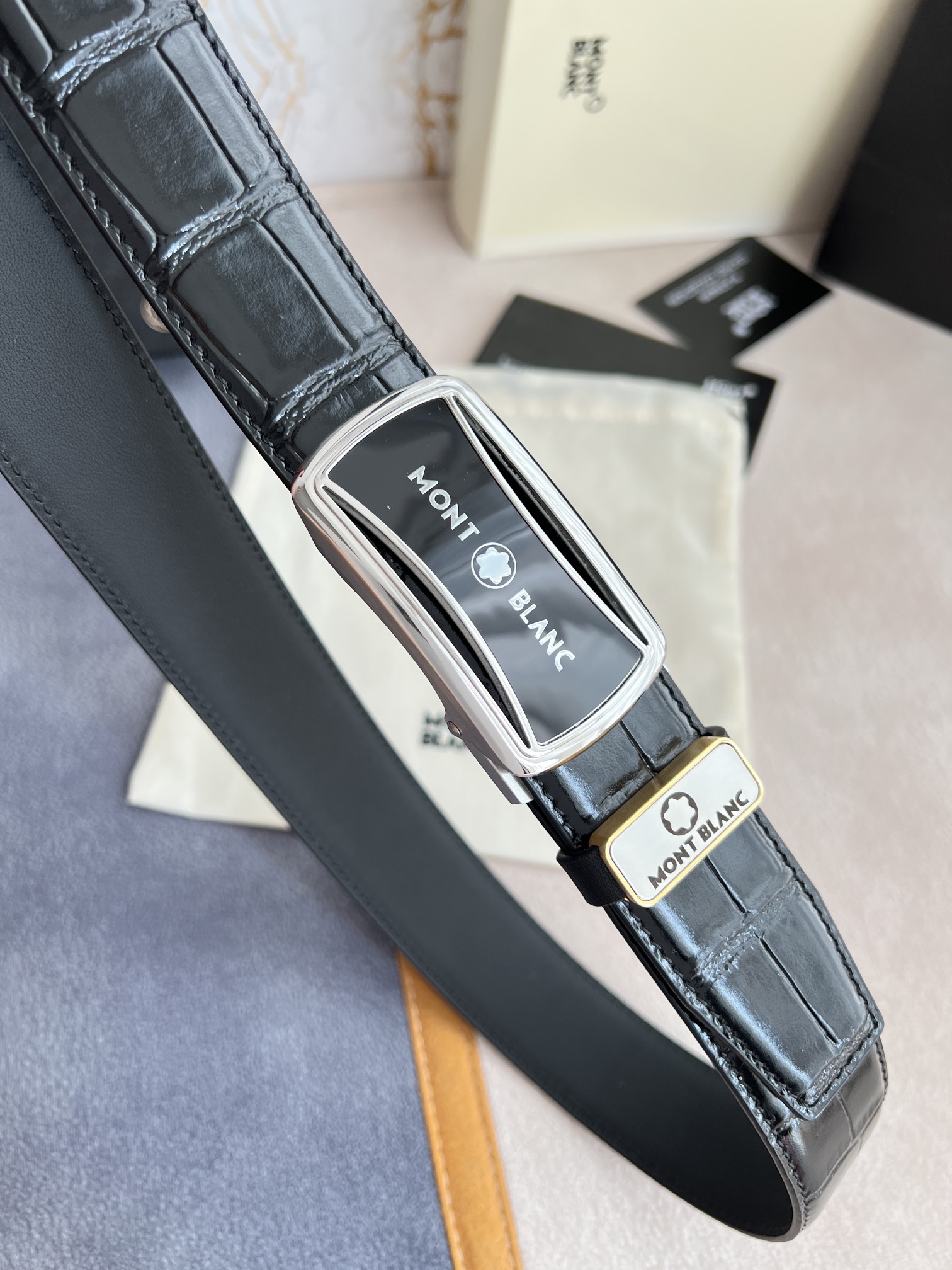 品名万宝龙.Montblanc️腰带
