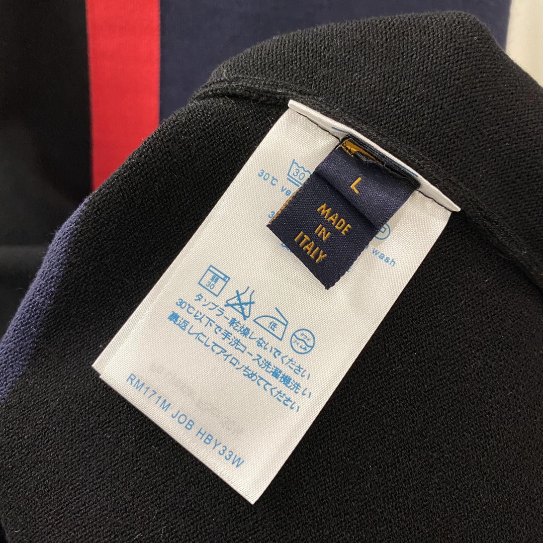(新品)路易*登时尚拼色毛衣❗❗ 2022秋冬最新系列 最新创意提花针织毛衣