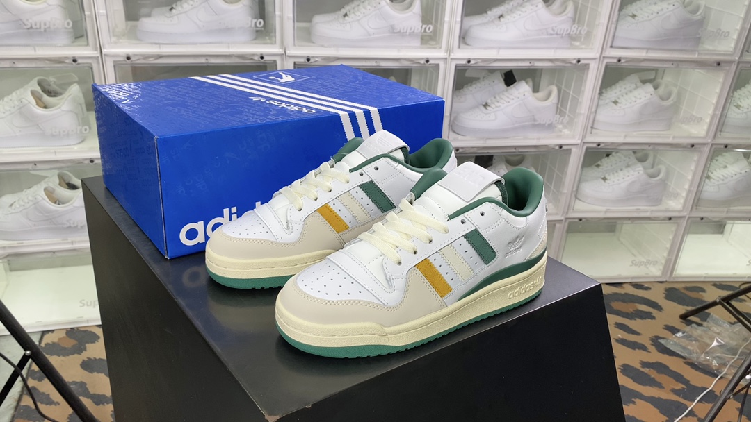[Adidas Originals Series]Originals Forum 84 Low Roman Series Velcro Low Top Re