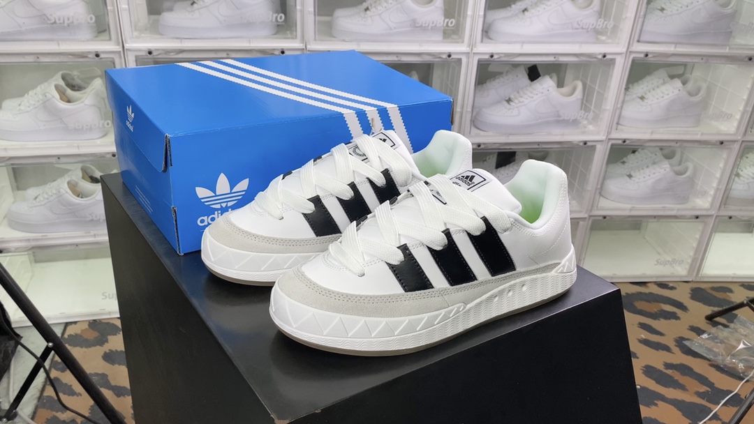 [Adidas Originals Series]Adidas Originals Adimatic Low "WhiteBlackGrey" Mati