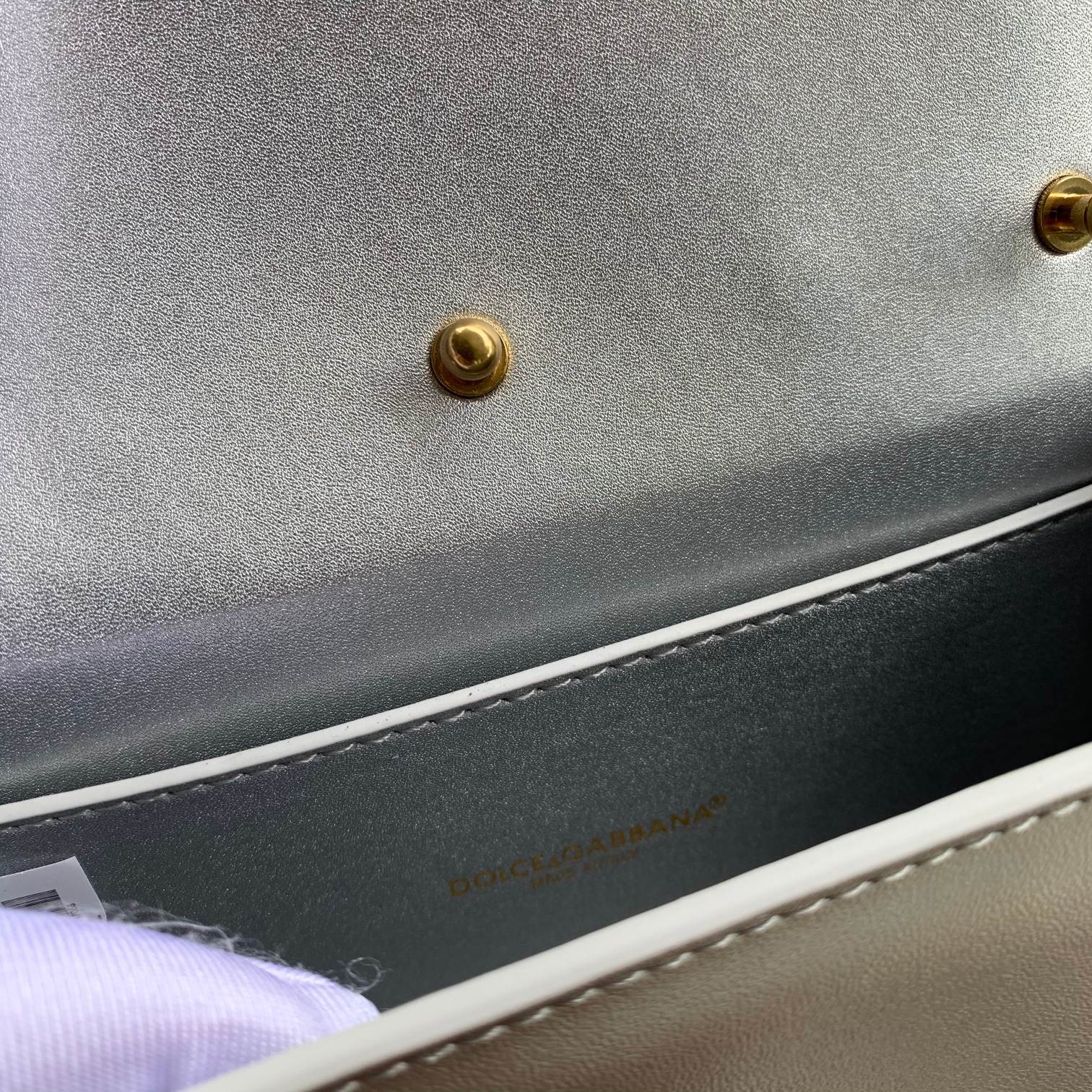 Dolce&Gabbana杜嘉班纳链条手提斜挎包款号6613原单细腻手工制造进口头层牛皮配以原厂五金包身