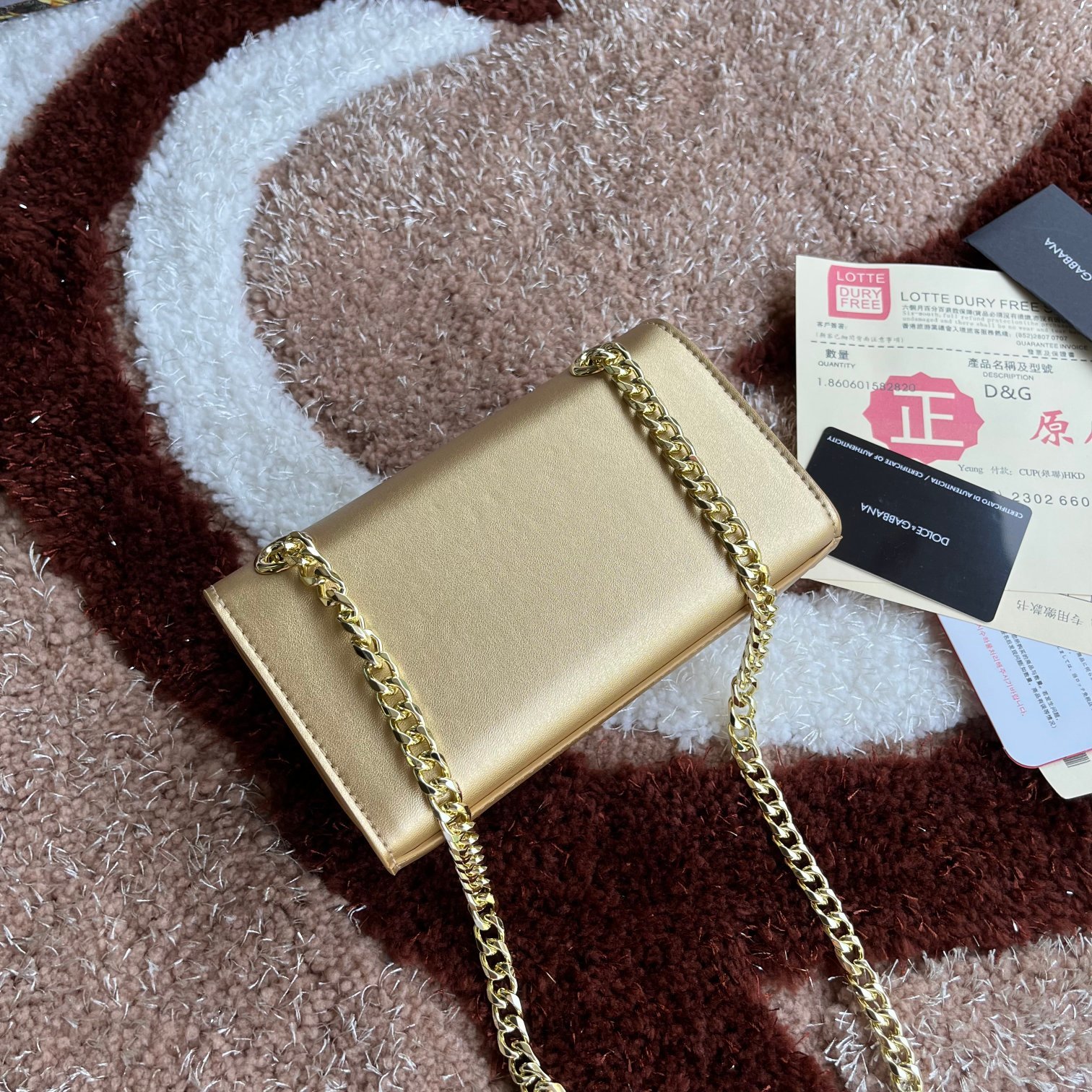 Dolce&Gabbana杜嘉班纳款号5183原单细腻手工制造进口头层牛皮配以原厂五金包身顶部纯手工油边