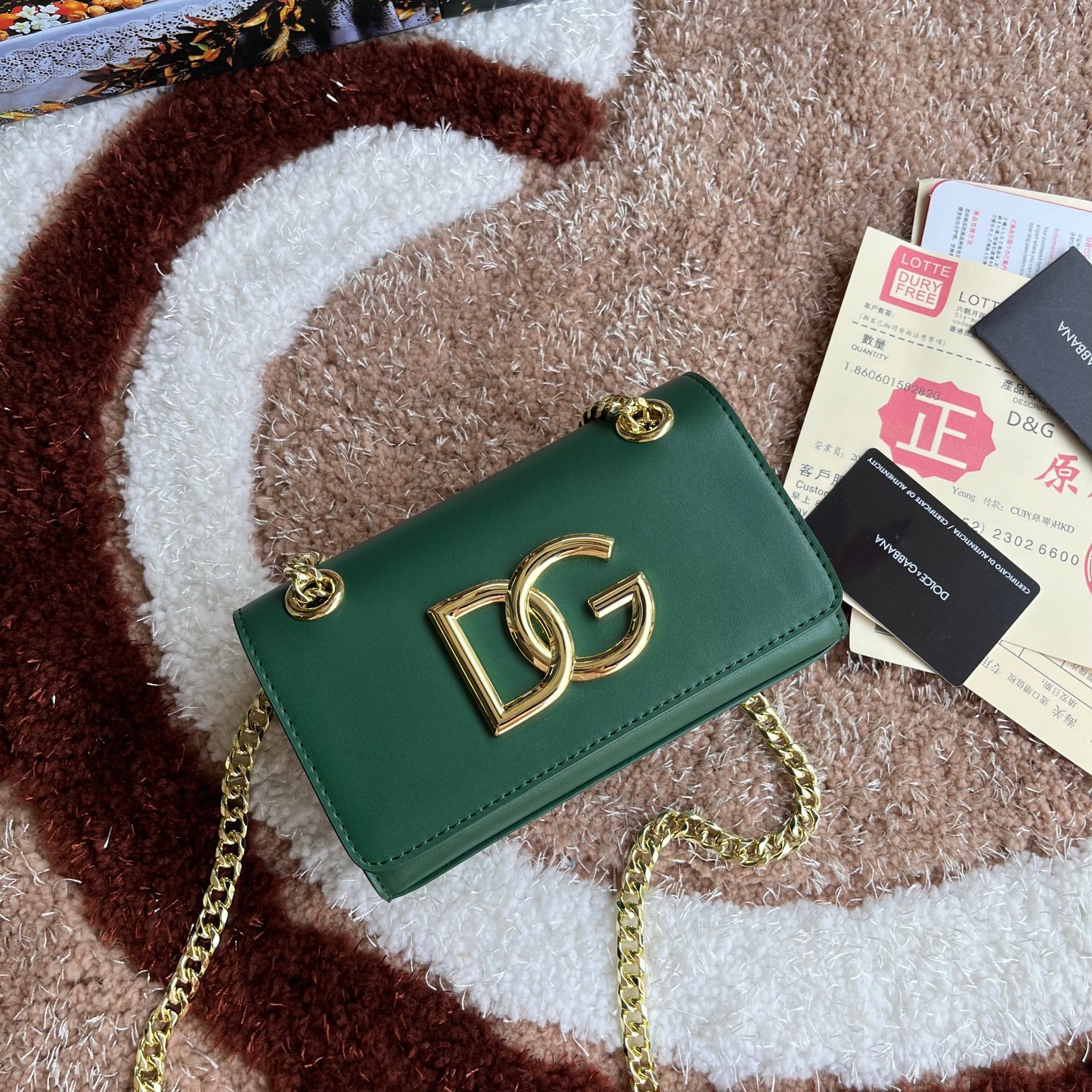 Dolce&Gabbana杜嘉班纳款号5183原单细腻手工制造进口头层牛皮配以原厂五金包身顶部纯手工油边