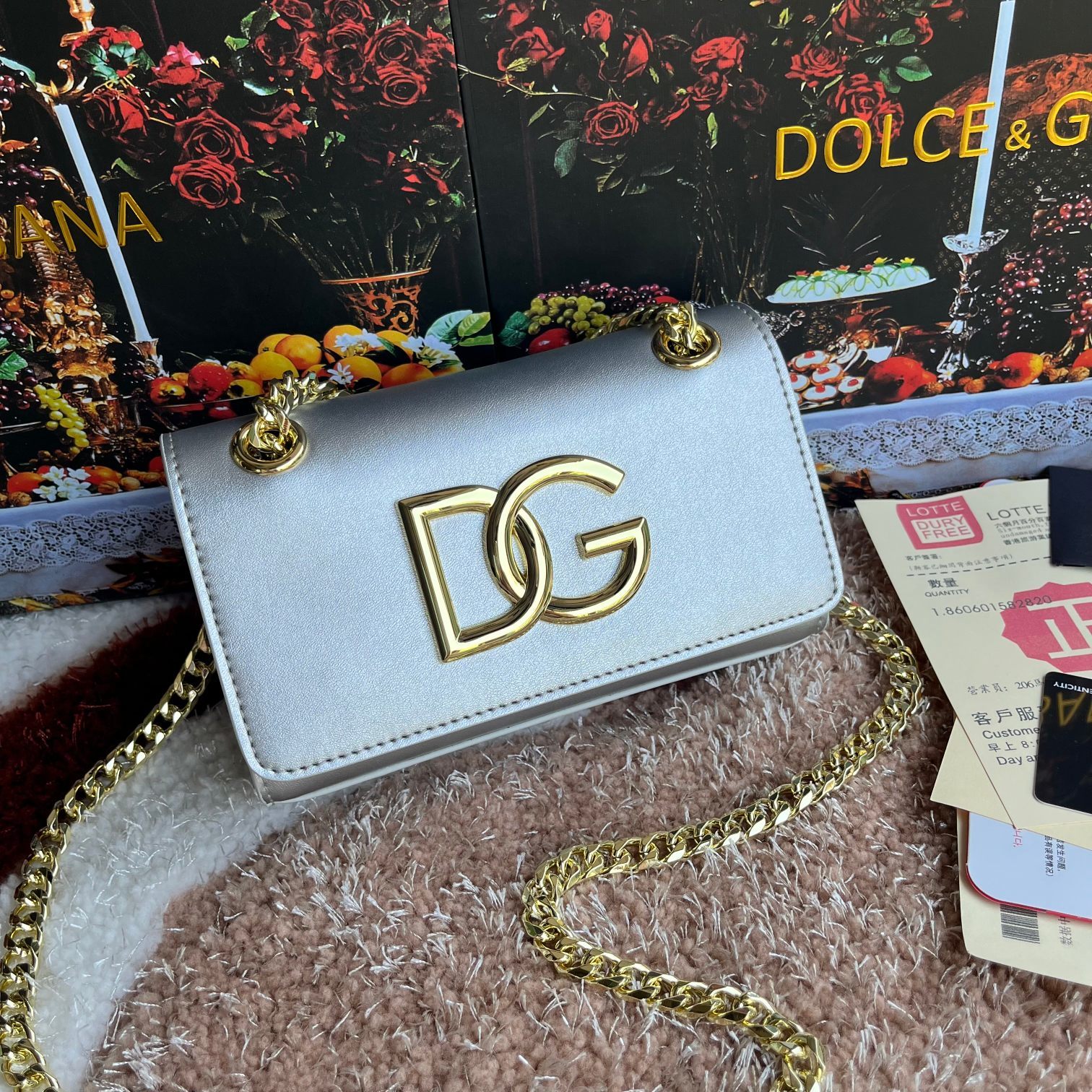 Dolce&Gabbana杜嘉班纳款号5183原单细腻手工制造进口头层牛皮配以原厂五金包身顶部纯手工油边