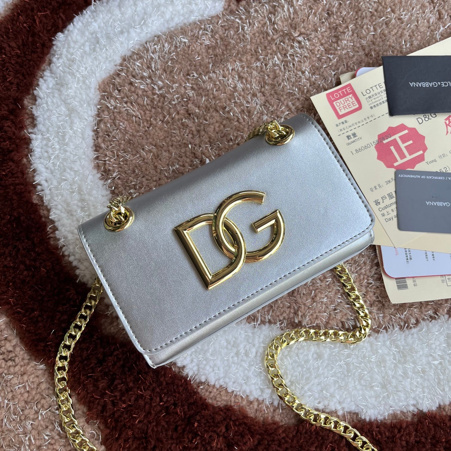 Dolce&Gabbana杜嘉班纳款号5183原单细腻手工制造进口头层牛皮配以原厂五金包身顶部纯手工油边