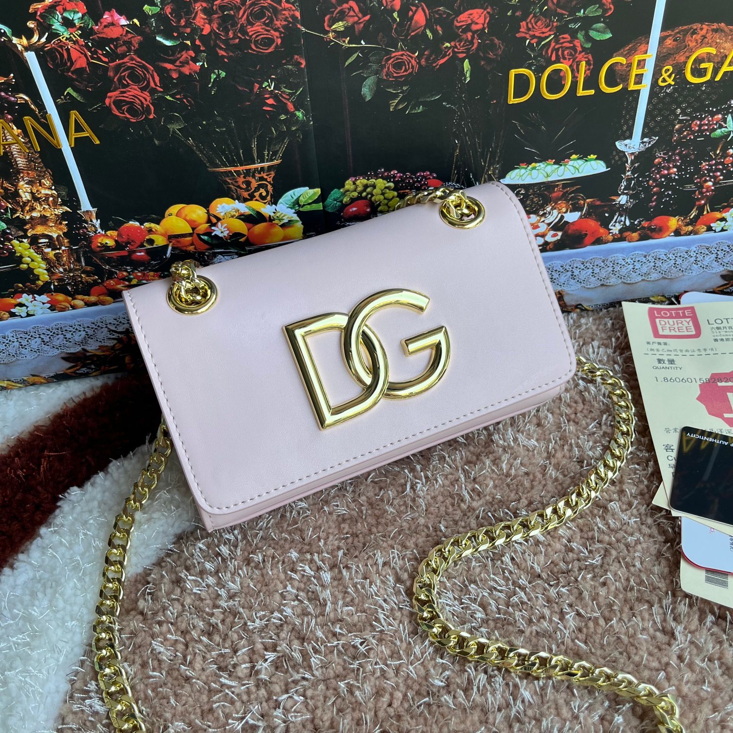 Dolce&Gabbana杜嘉班纳款号5183原单细腻手工制造进口头层牛皮配以原厂五金包身顶部纯手工油边