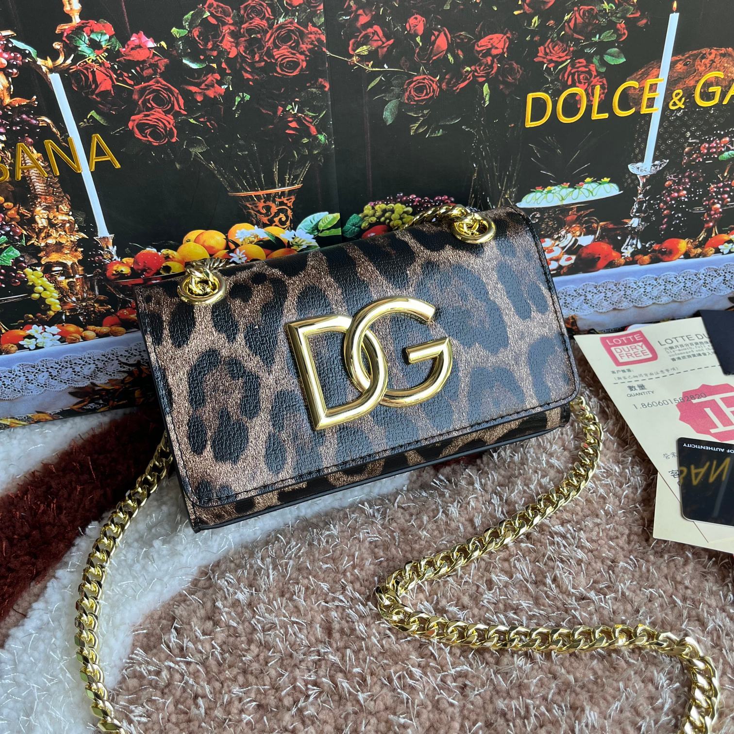 Dolce&Gabbana杜嘉班纳款号5183原单细腻手工制造进口头层牛皮配以原厂五金包身顶部纯手工油边
