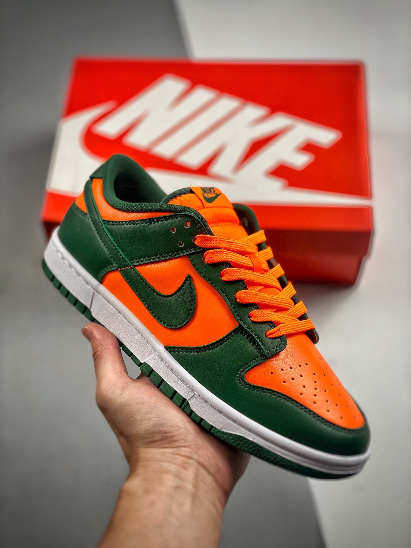 Núcleo 3 Nk Dunk SB Low naranja y verde, mejor relación calidad-precio, lanzamiento con fotos reales, material de capa …