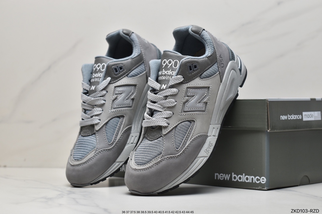 270 New Balance 新百伦 美产 990V2 Teddy Santis 联名 美产灰M990WT2