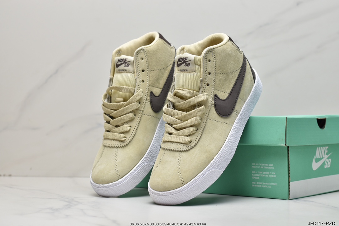 150 耐克Nike Blazer Mid 经典开拓者高帮百搭休闲运动板鞋923112