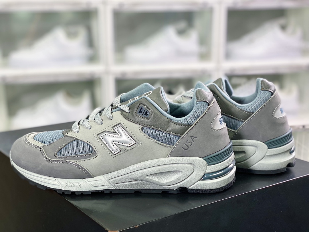 280 New Balance Made in USA 990 WT2高端美产系列慢跑鞋“元祖灰深浅棕”M990TD2