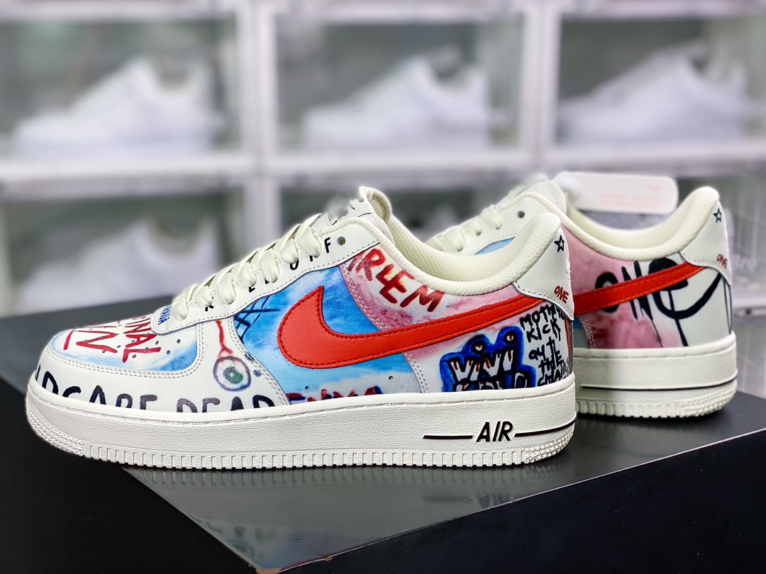280  VLONE x Air Force 1 ′07 LV8 ID“Customs”空军一号3D涂鸦 GT6969-198