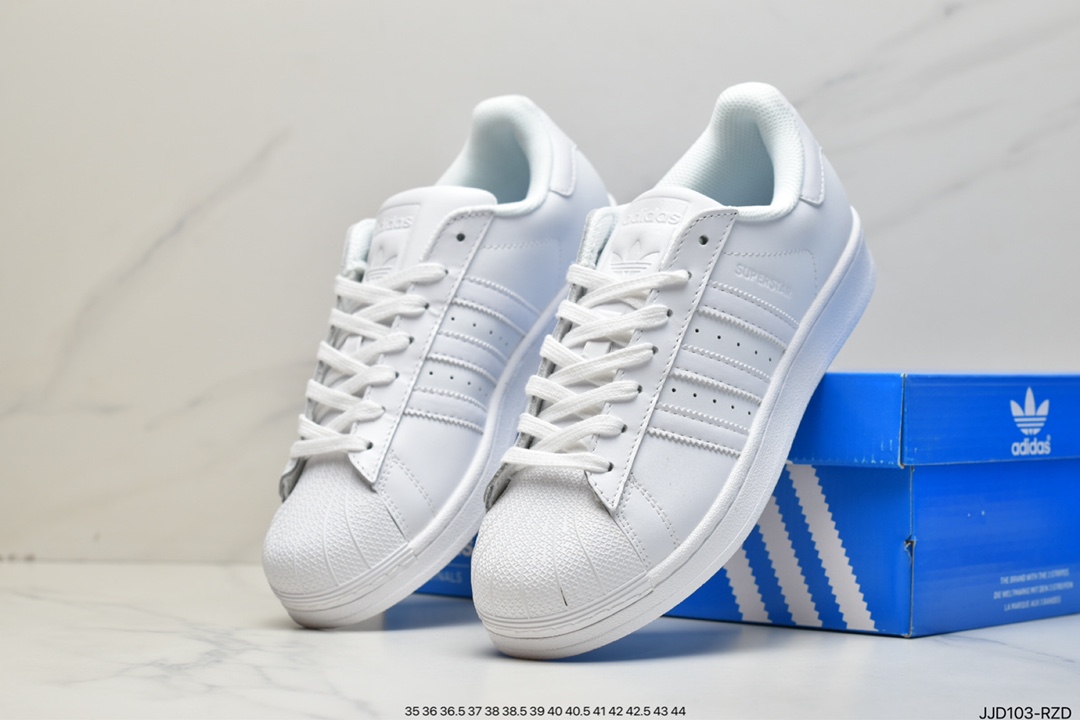 130 阿迪达斯 Adidas Superstar 经典 贝壳头板鞋 BB1428