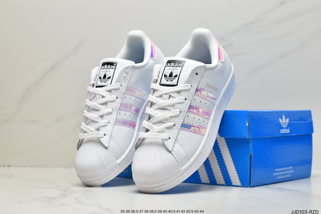 130 阿迪达斯 Adidas Superstar 经典 贝壳头板鞋 BB1428